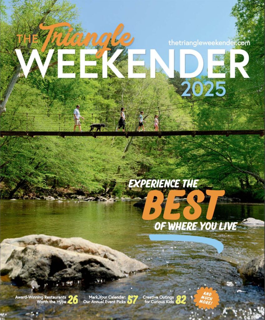 Triangle Weekender 2025 magazine cover